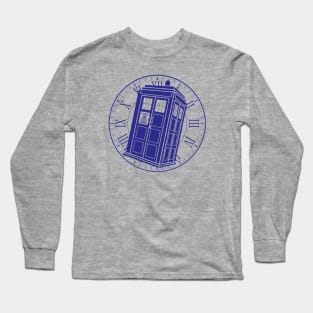 Timey Wimey Blue Long Sleeve T-Shirt